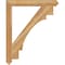 Ekena Millwork Merced Arts & Crafts Rough Sawn Bracket, Western Red Cedar, 4"W x 36"D x 44"H BKT04X36X44MRC03RWR - alternate 2